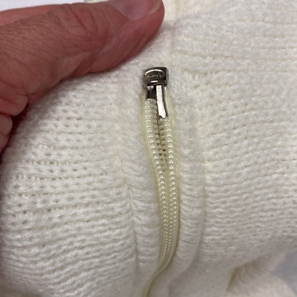 Vintage cuddleups zip back hooded sweater size 12m - Picture 5 of 6